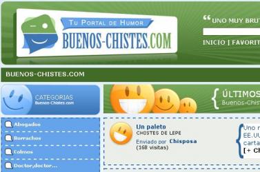 Nuevo diseño para www.buenos-chistes.com